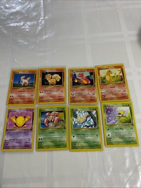 Pokemon Trading Card Set - Yellow and Green Borders
